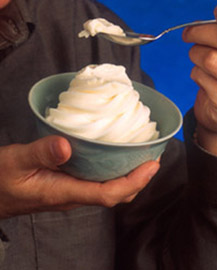 Soft serve ice cream 
