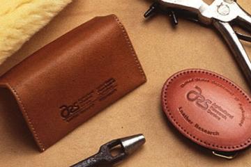 A leather wallet 